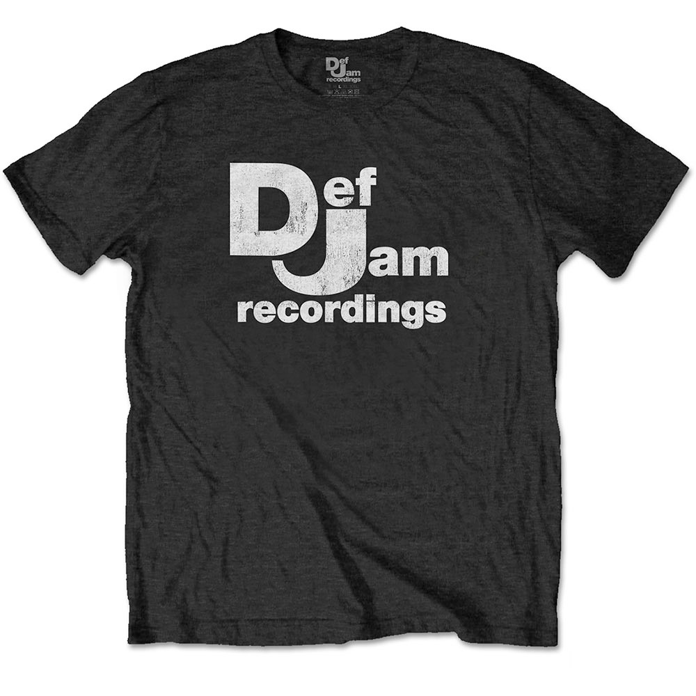 Def Jam Recordings - Classic Logo Tshirt Homme - Noir